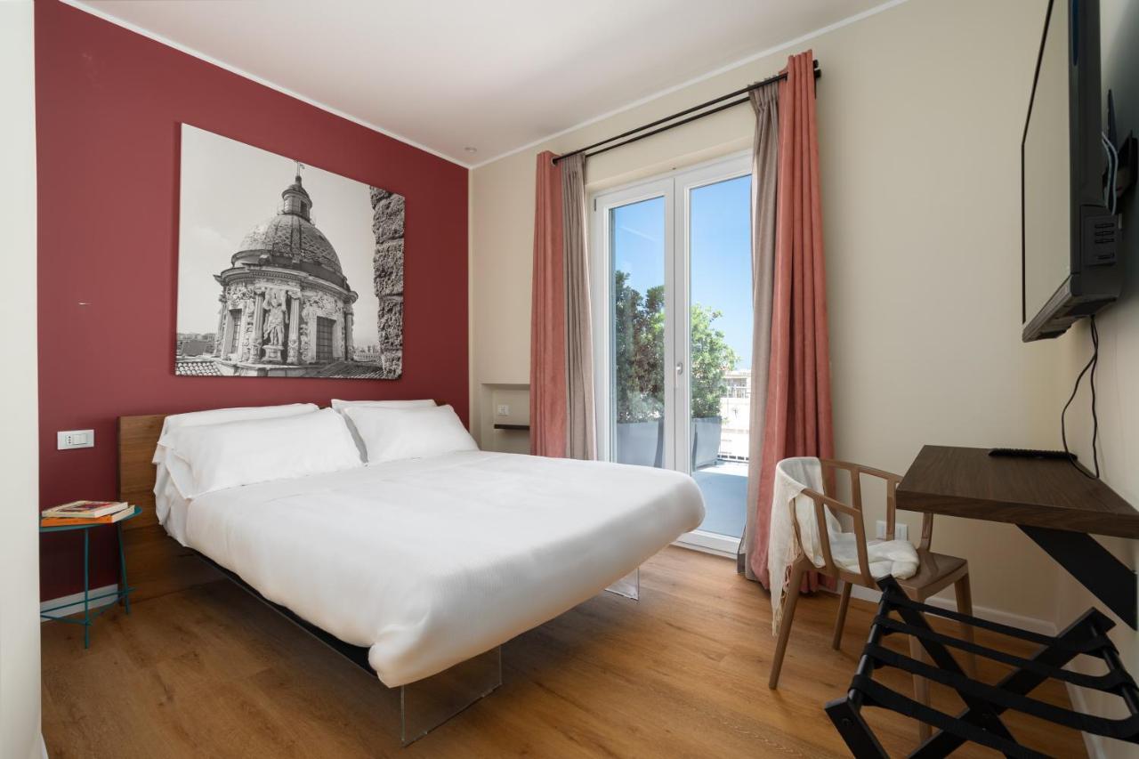 Suite Al Centro Di Palermo Con Terrazza Privata Bagian luar foto